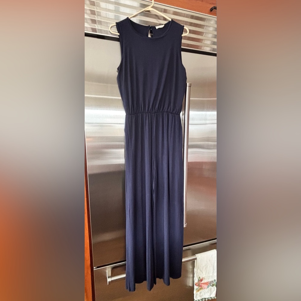 Beeson River Midnight Blue Sleeveless Jumpsuit